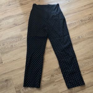 Patterned Maternity Pants